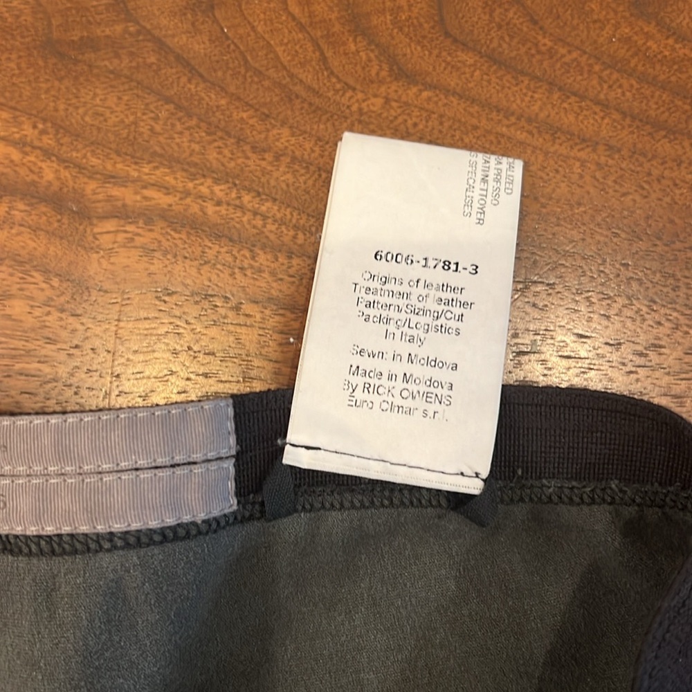 Rick Owens Stretch-Leather Leggings - Picture 13 of 16